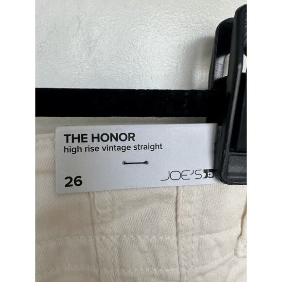 NWT Joe's Jeans Women’s 90's Utility High Rise Straight Pants in Milk Size 26 - Picture 7 of 12